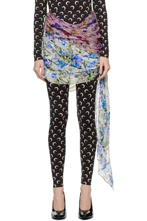 Marine Serre Multicolor Scarves Miniskirt