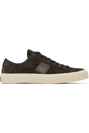 Tom Ford Brown Suede Cambridge Sneakers