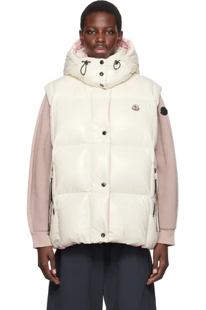 Moncler Off-White Luzule Down Vest
