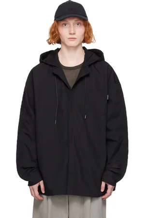 JUUN.J Black Cotton & Nylon Jacket