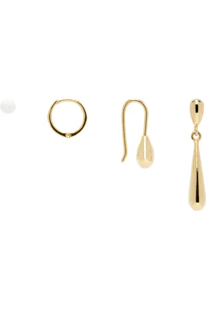 LEMAIRE Gold Piercings Set