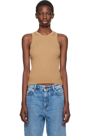 Max Mara Tan Amburgo Tank Top