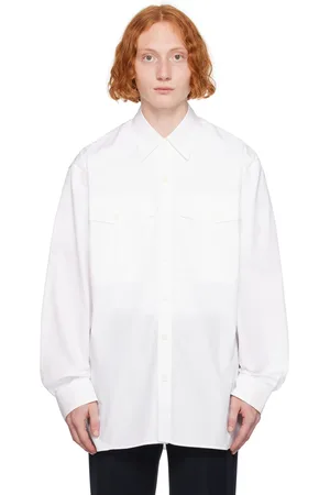 DRIES VAN NOTEN White Long Shirt