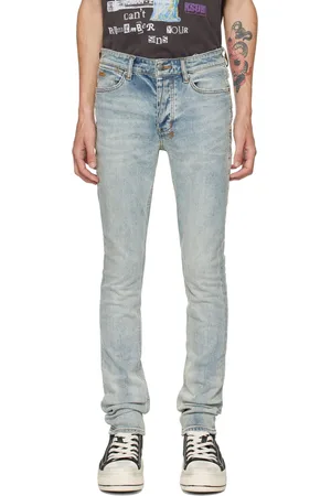 KSUBI Blue Van Winkle Sky High Metalik Jeans