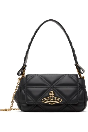 Vivienne Westwood Black Hazel Medium Bag