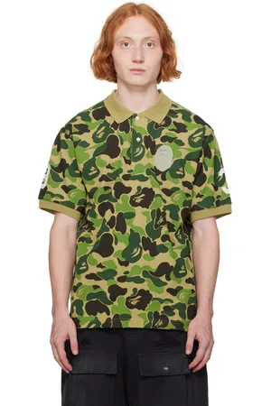 BAPE ABC Camo Large Ape Head Polo