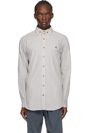 Vivienne Westwood Gray Two Button Krall Shirt