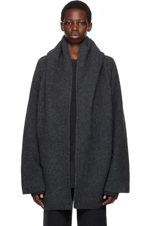 Lauren Manoogian Black Double Face Coat