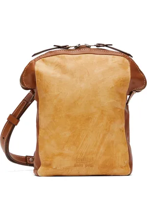 DOUBLET Beige & Brown beta post Edition Toast Bag