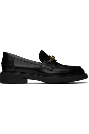 Gianvito Rossi Black Martine Laofers