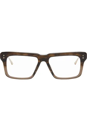 DITA EYEWEAR Brown Lataro Glasses
