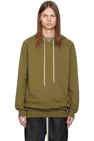 Rick Owens Khaki Porterville Heavyweight Hoodie