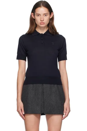 Ami Navy Ami de Cœur Polo
