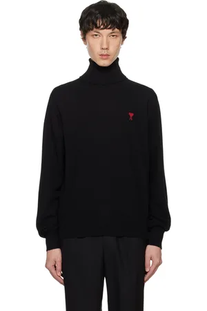 Ami Black Ami De Cœur Turtleneck