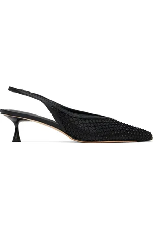 Studio Amelia Black Razor 50 Heels