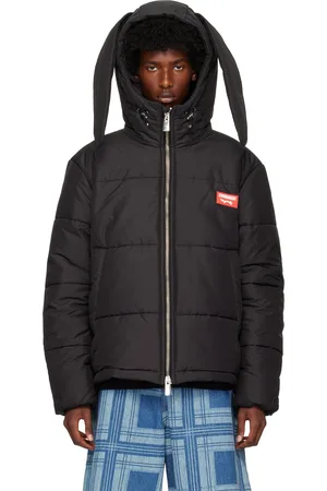Charles Jeffrey Loverboy Black Bunny Puffer Jacket