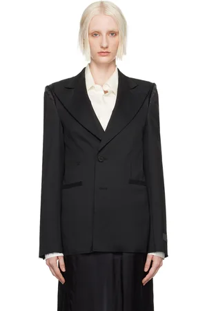 Maison Margiela Black Raw Edge Blazer