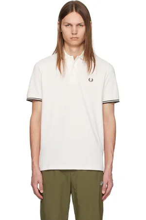 Fred Perry Off-White Twin Tipped Polo