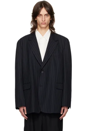 The Frankie Shop Navy Beo Blazer