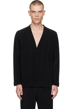Issey Miyake Black Tailored Pleats 1 Blazer