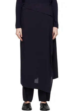 Issey Miyake Navy Two As One Trousers