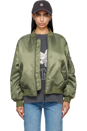 ANINE BING Khaki Leon Bomber Jacket