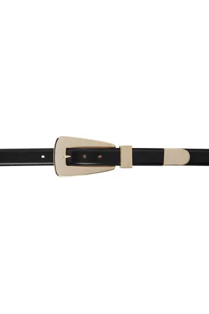 Khaite Black Lucca Belt