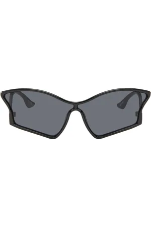 Le Specs Black Tailfin Sunglasses