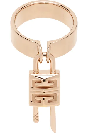 Givenchy Rose Gold Lock Ring