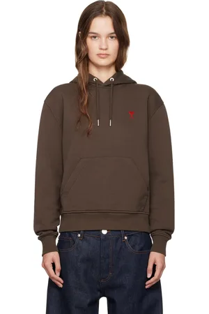 Ami Brown Ami de Cœur Hoodie