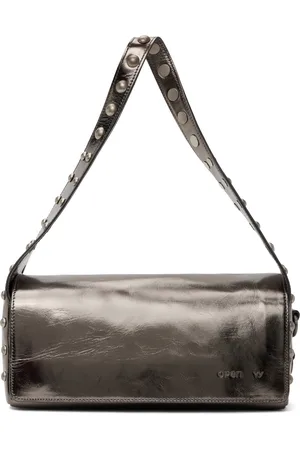 OPEN YY Gunmetal Stud Duffle Bag