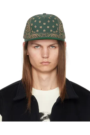 Rhude Green Bandana Canvas Cap
