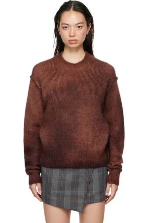 Acne Studios Red Sprayed Sweater