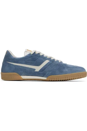 Tom Ford Blue Suede Jackson Sneakers