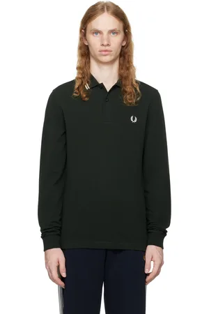 Fred Perry Green Twin Tipped Polo