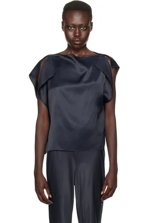 Baserange Navy Clavo Blouse