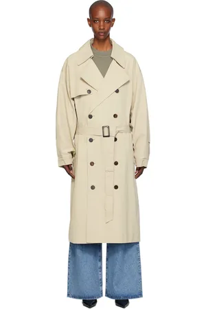 The Frankie Shop Mavis Oversized Trench Coat