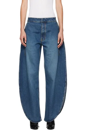 Alaïa Blue Round Jeans