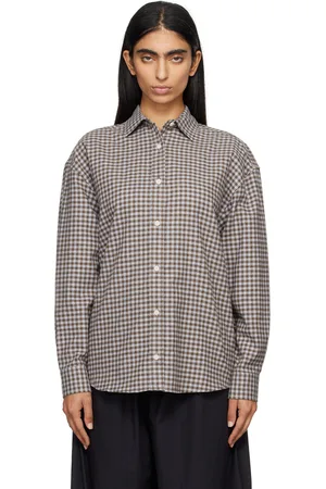Baserange Brown Loose Ole Shirt