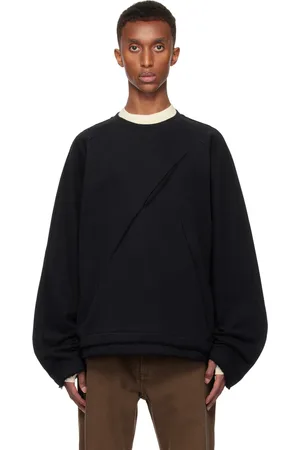 NULLUS SSENSE Exclusive Diagonal Slit Sweatshirt
