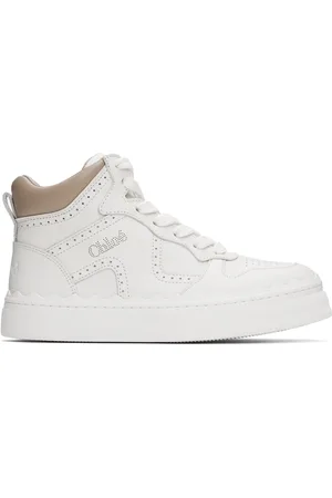 Chloé White Lauren Sneakers