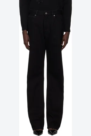 VALENTINO Black Five-Pocket Jeans