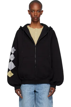 OPEN YY Argyle Box Hoodie