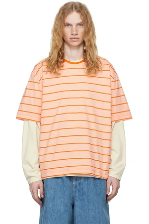 SUNNEI Pink Striped Over T-shirt