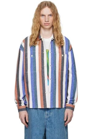 SUNNEI Multicolor Striped Over Shirt