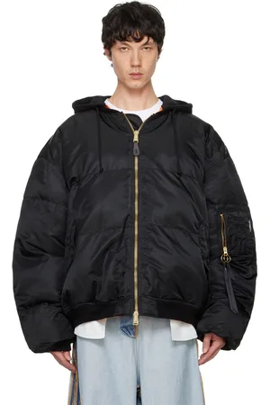 Vetements Quilted Hooded Reversible Bomber Jacket