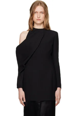 Khaite Black Tristan Blouse