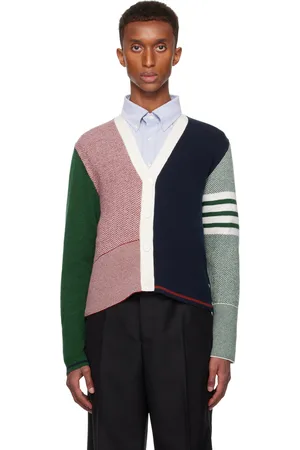 Thom Browne Multicolor 4-Bar Classic Cardigan