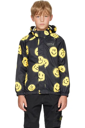 Molo Kids Black Waiton Rain Jacket