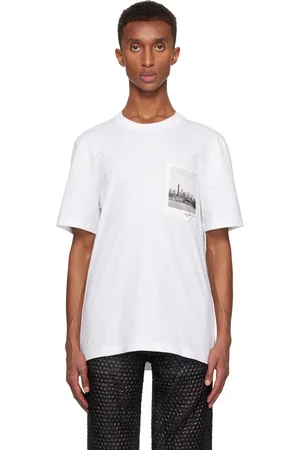 Helmut Lang Skyline Postcard T-shirt